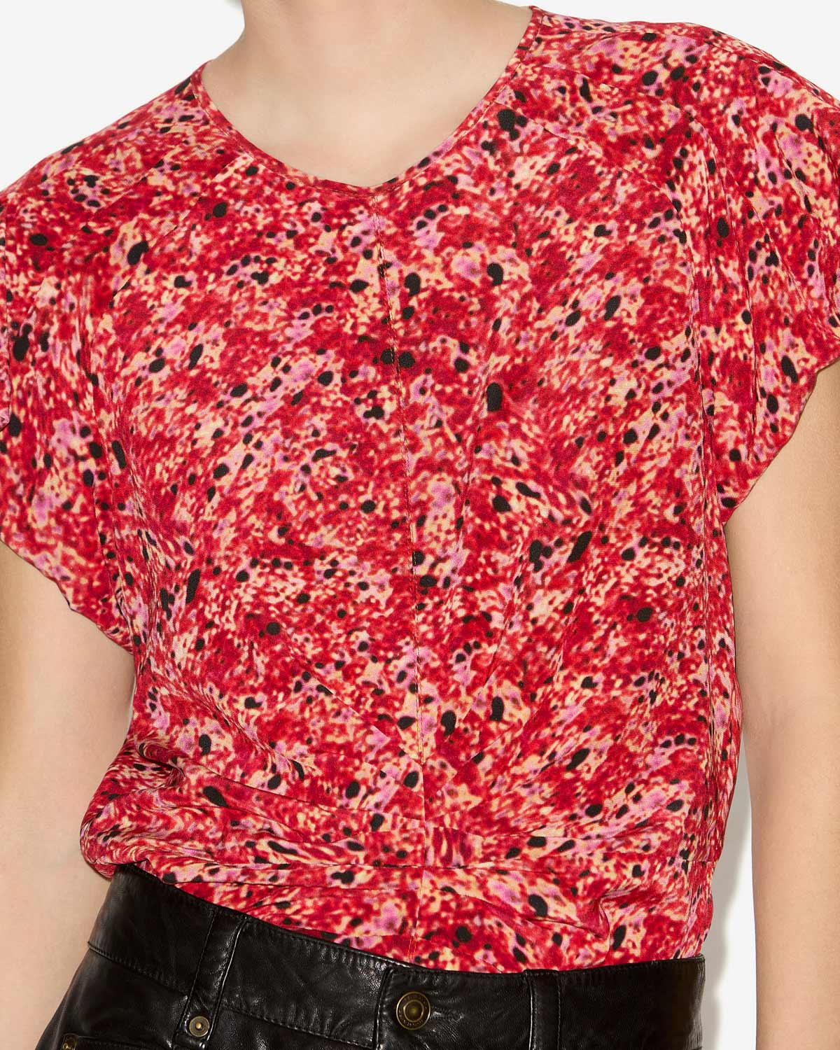 Top tullya Woman Rojo 2