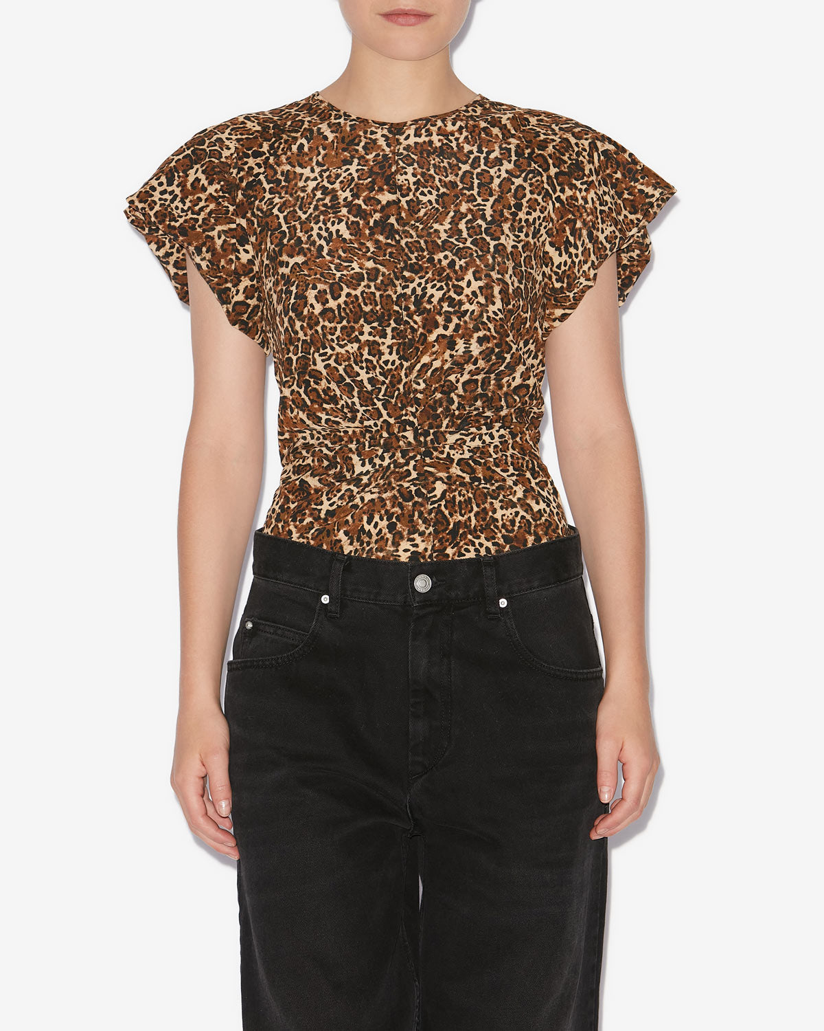 Tullya トップス Woman Leopard 4