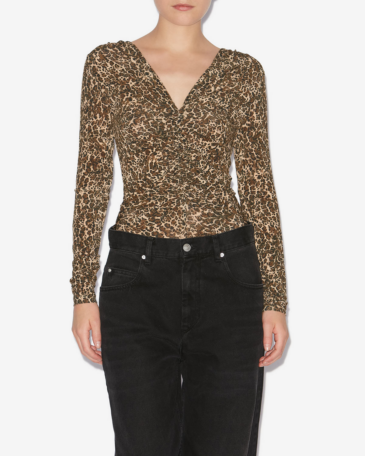 Top jenifer Woman Marrone 4