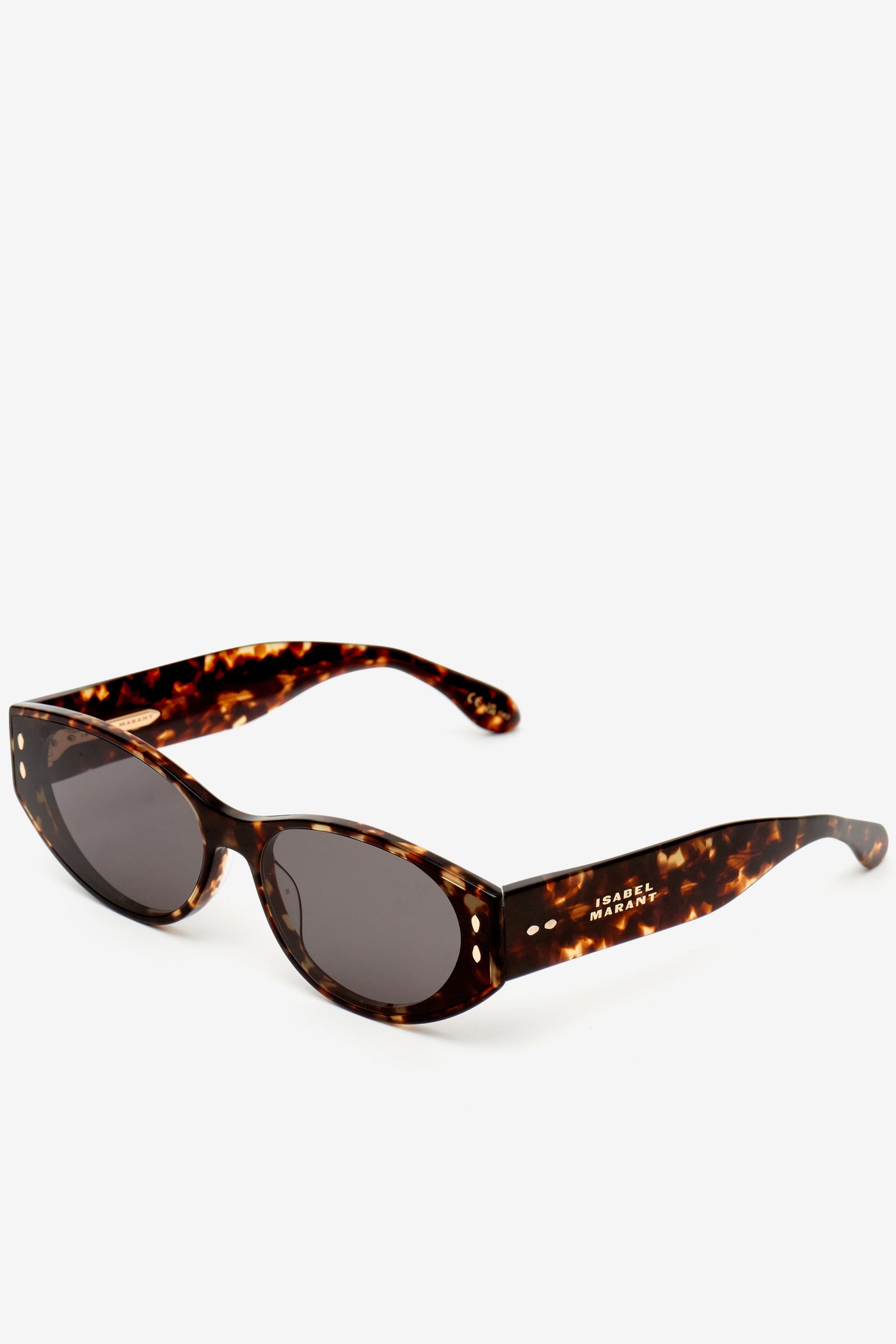  emely oval sunglasses - Havana/grey - Woman - 2