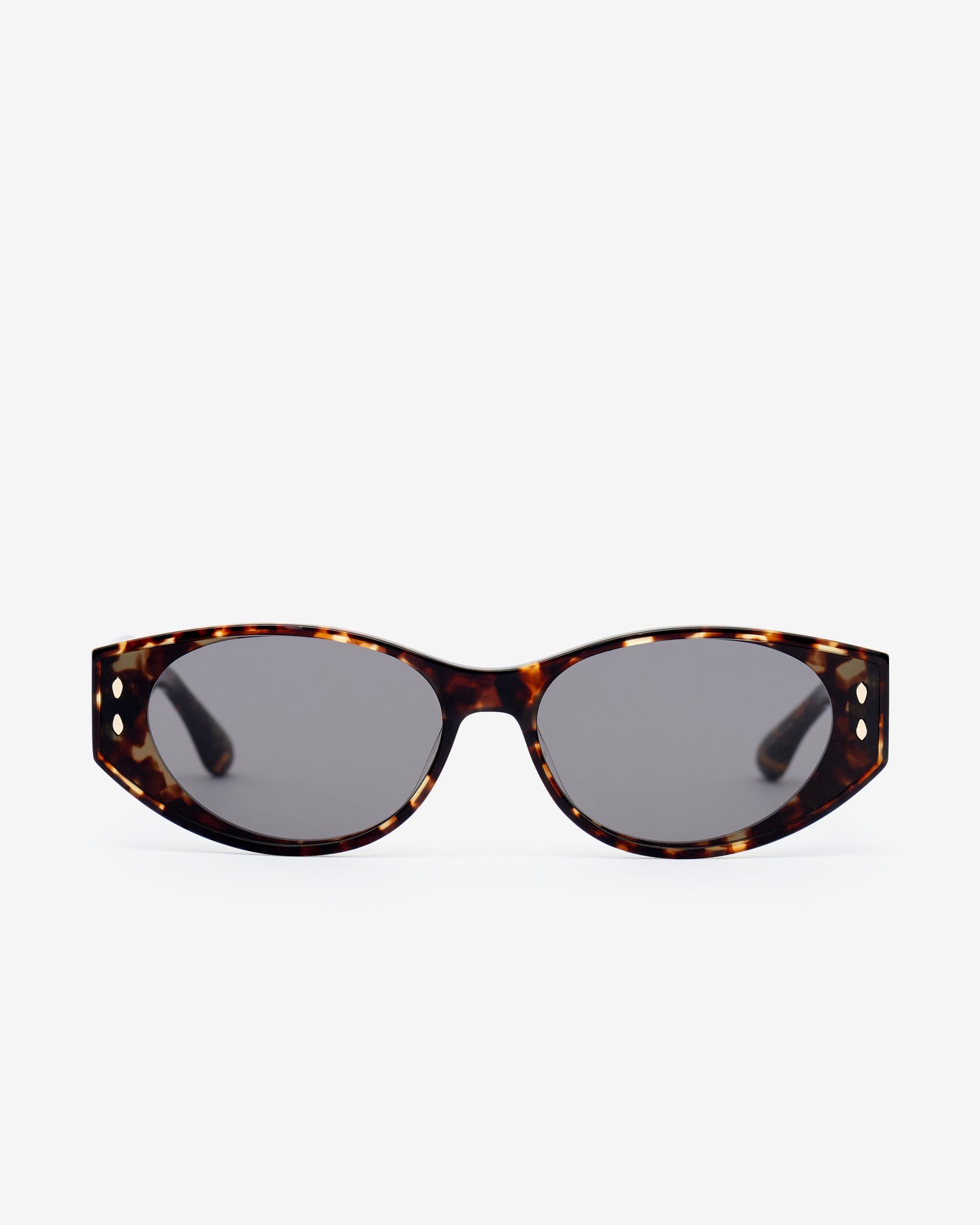 Gafas de sol oval emely - Havana/grey - Woman - 1