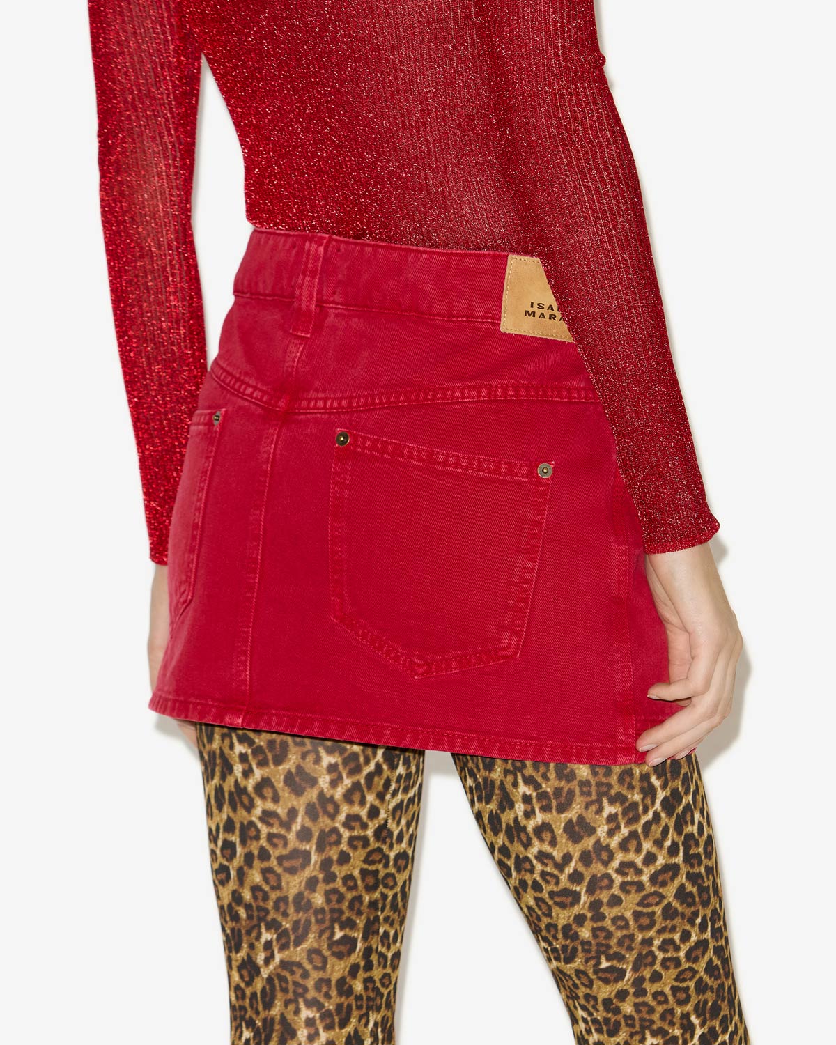 Paulina skirt Woman Red 3