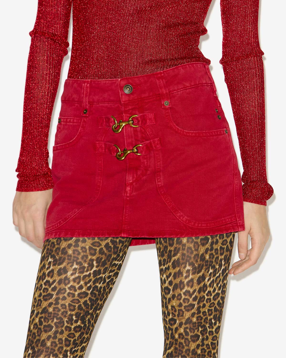 Paulina skirt Woman Red 5