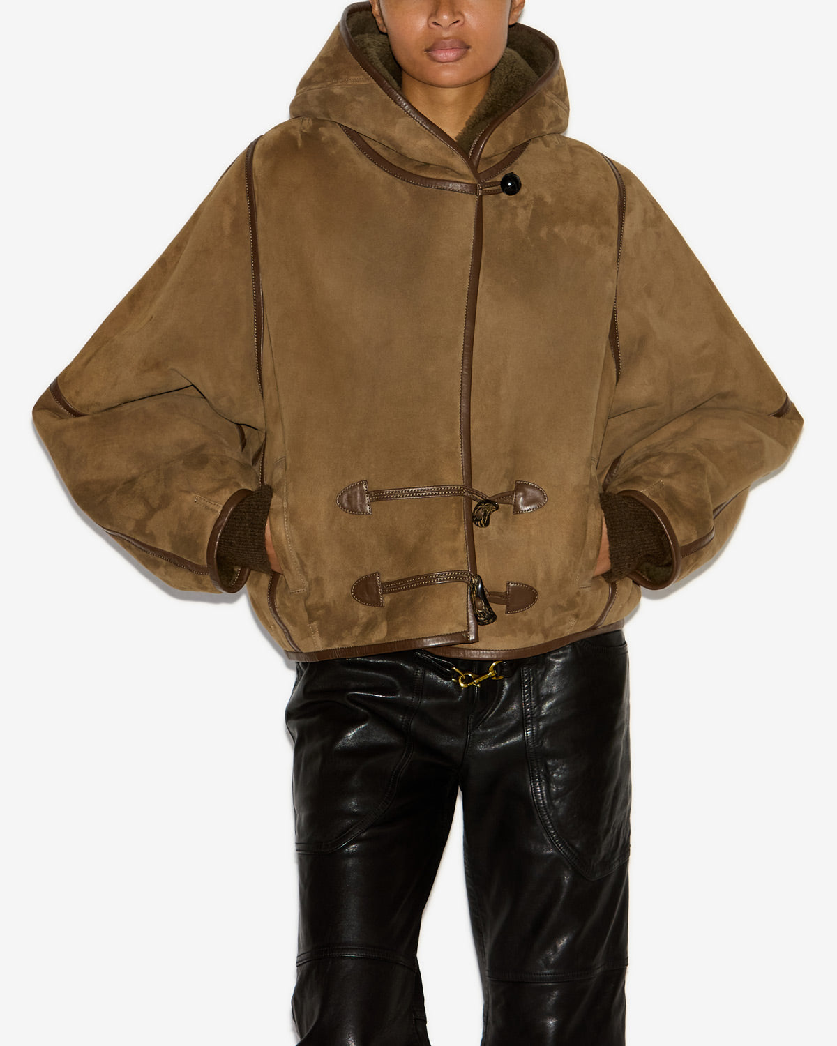 Manteau amiel Woman Bronze 1