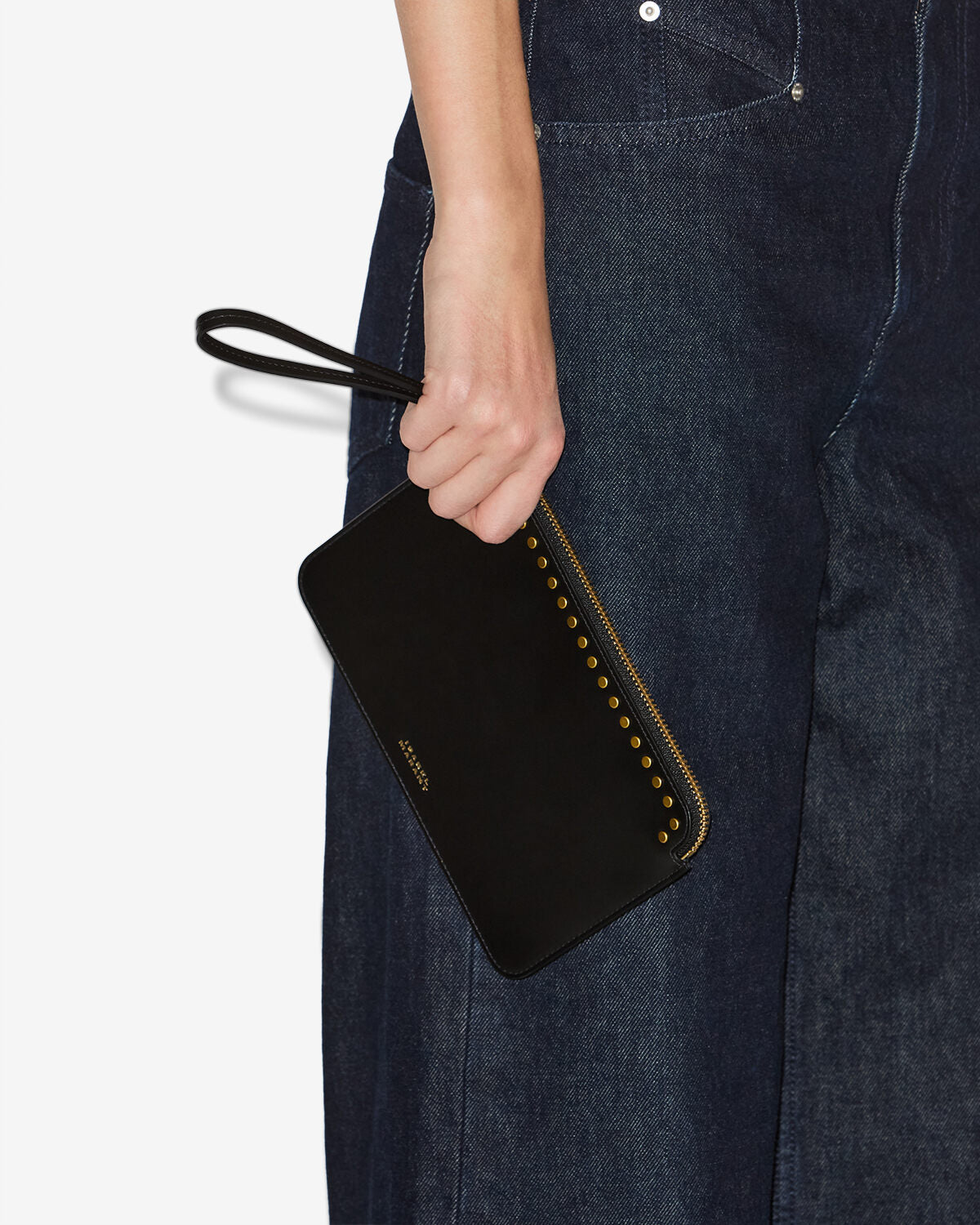 Pochette flat pouch Woman Nero 6