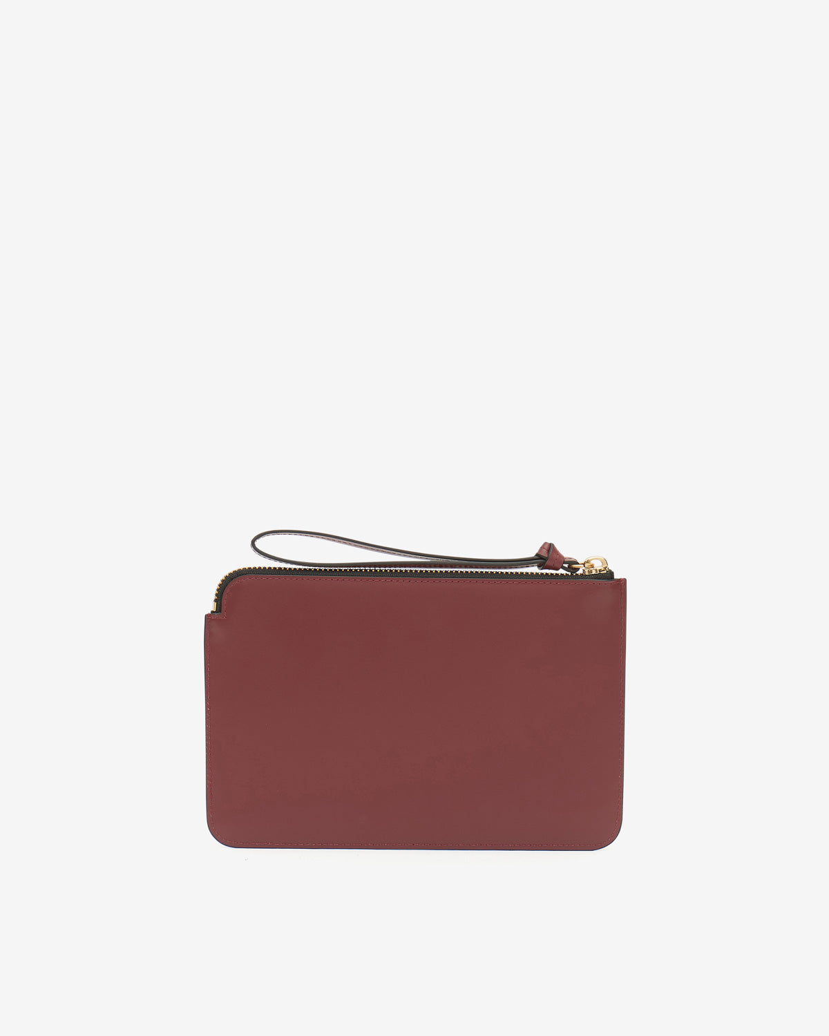 Flat pouch clutch Woman Burgundy 2