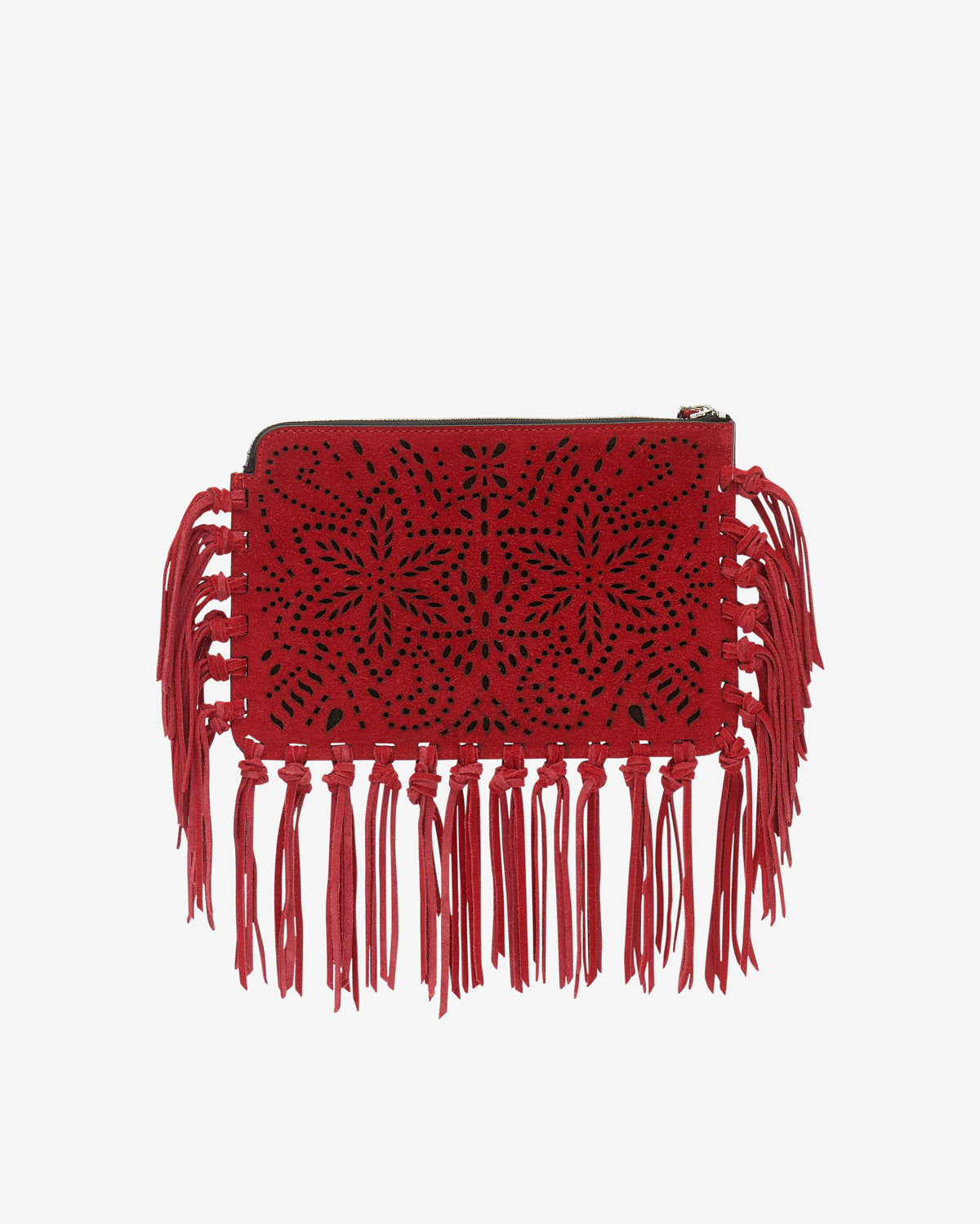 Pochette flat pouch Woman Rosso 2