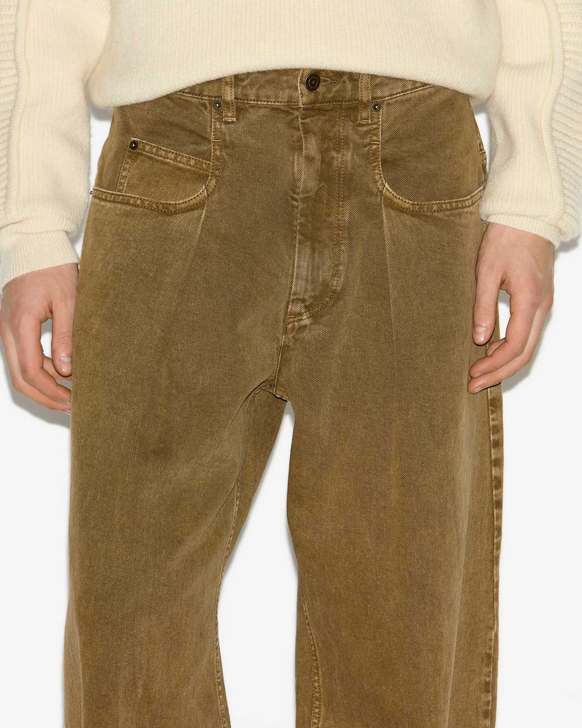 Pantaloni janael Man Bronzo 2