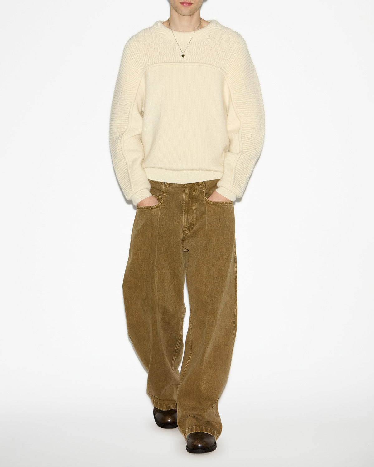 Pantaloni janael Man Bronzo 4