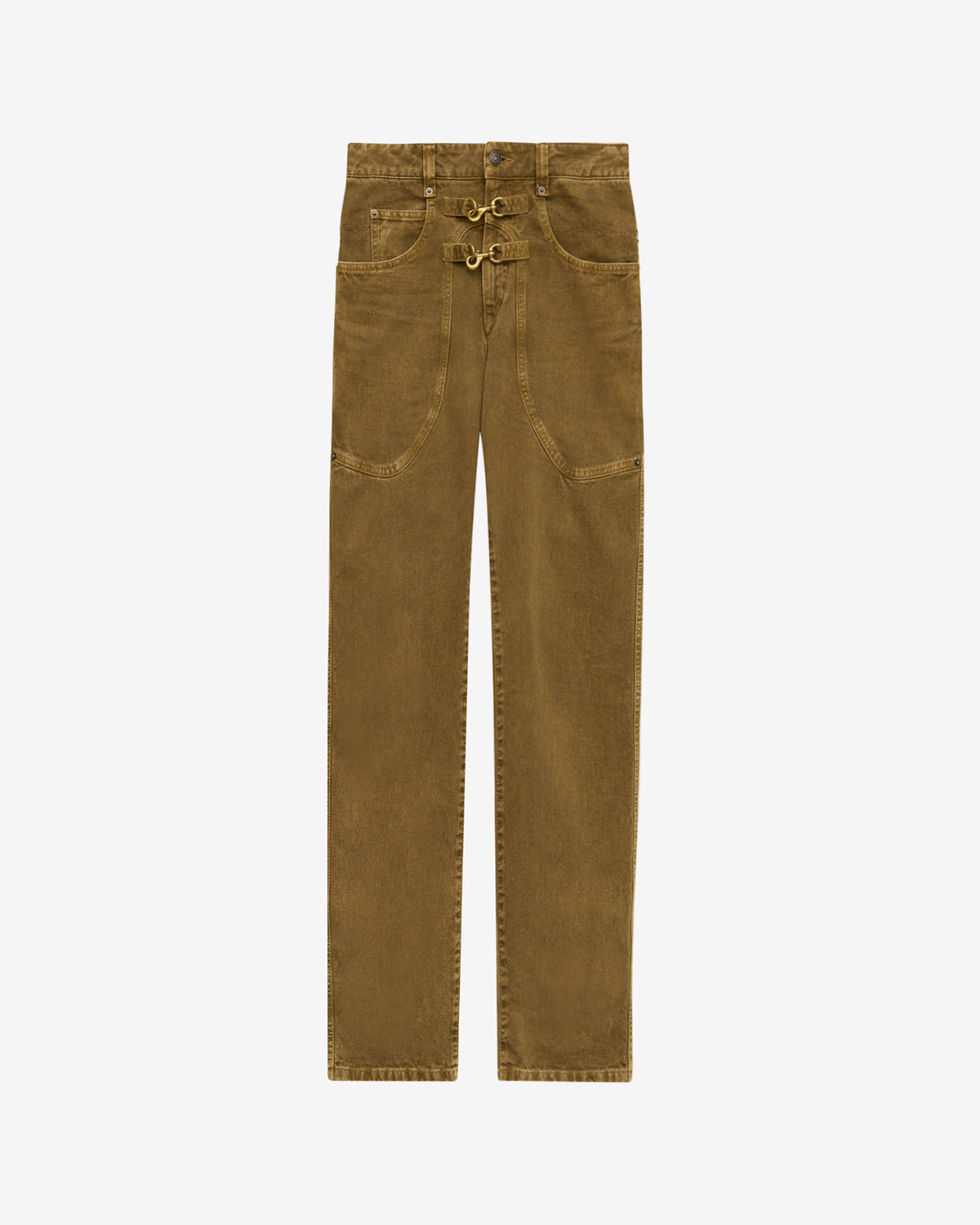 Pantaloni brinley Woman Bronzo 1