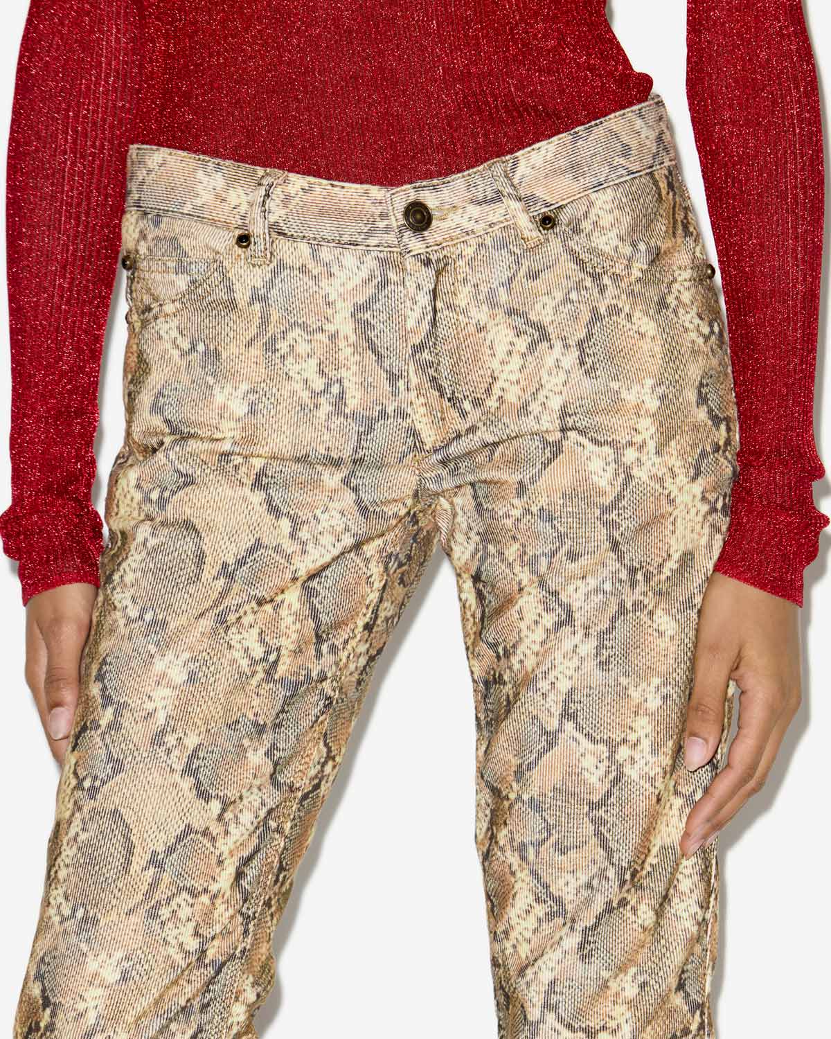 Pantalón ferni Woman Sand 2