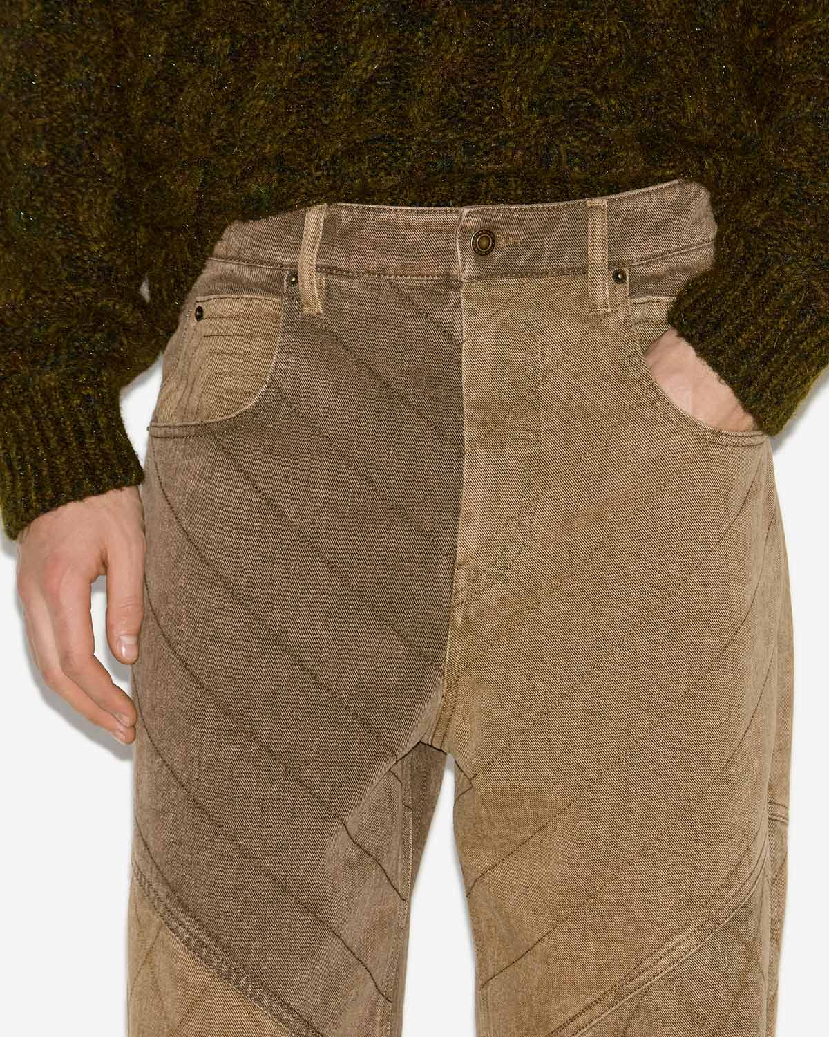 Pantaloni jorkis Man Bronzo 2