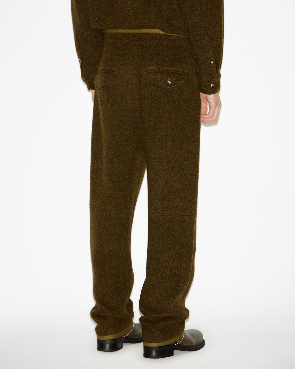 Stevenson pants Man Dark khaki 3