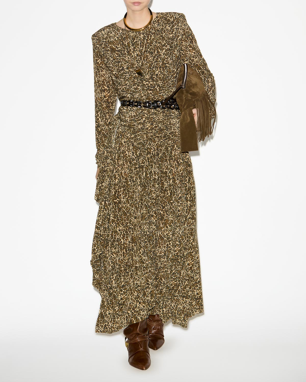 Robe zeidi Woman Marron 4