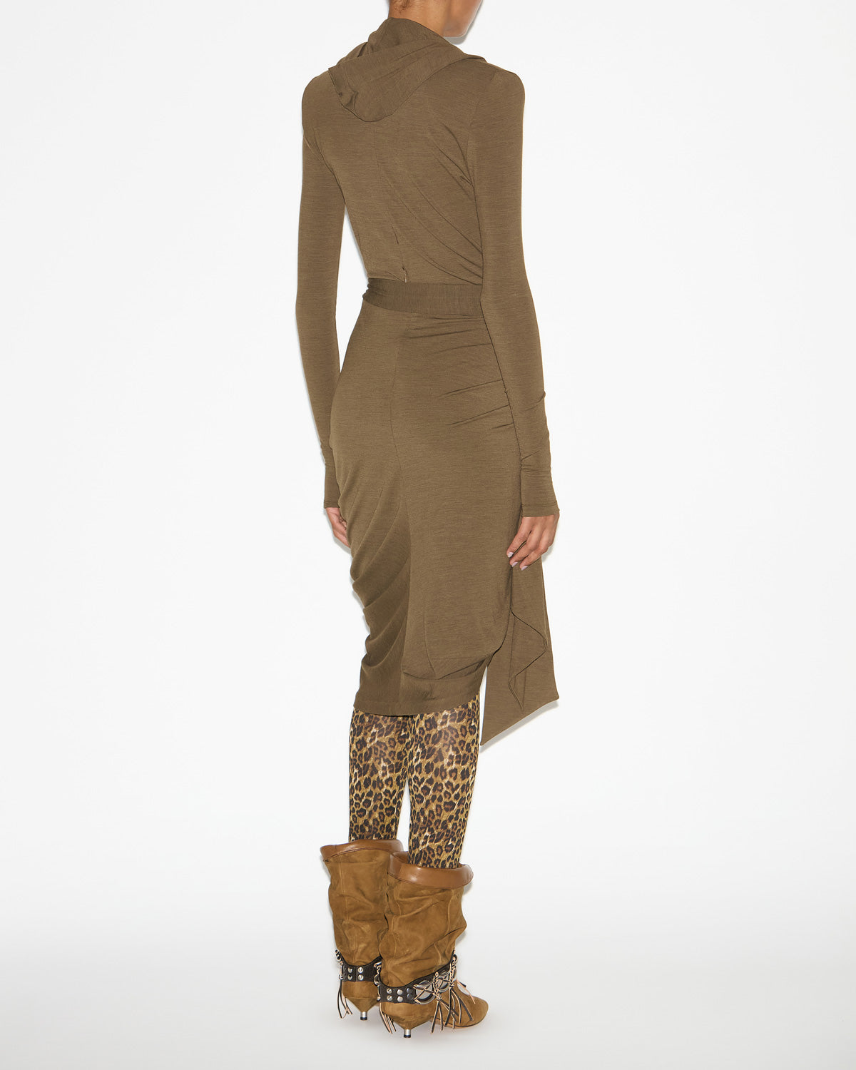 Alixa dress Woman bronze | ISABEL MARANT Official online store