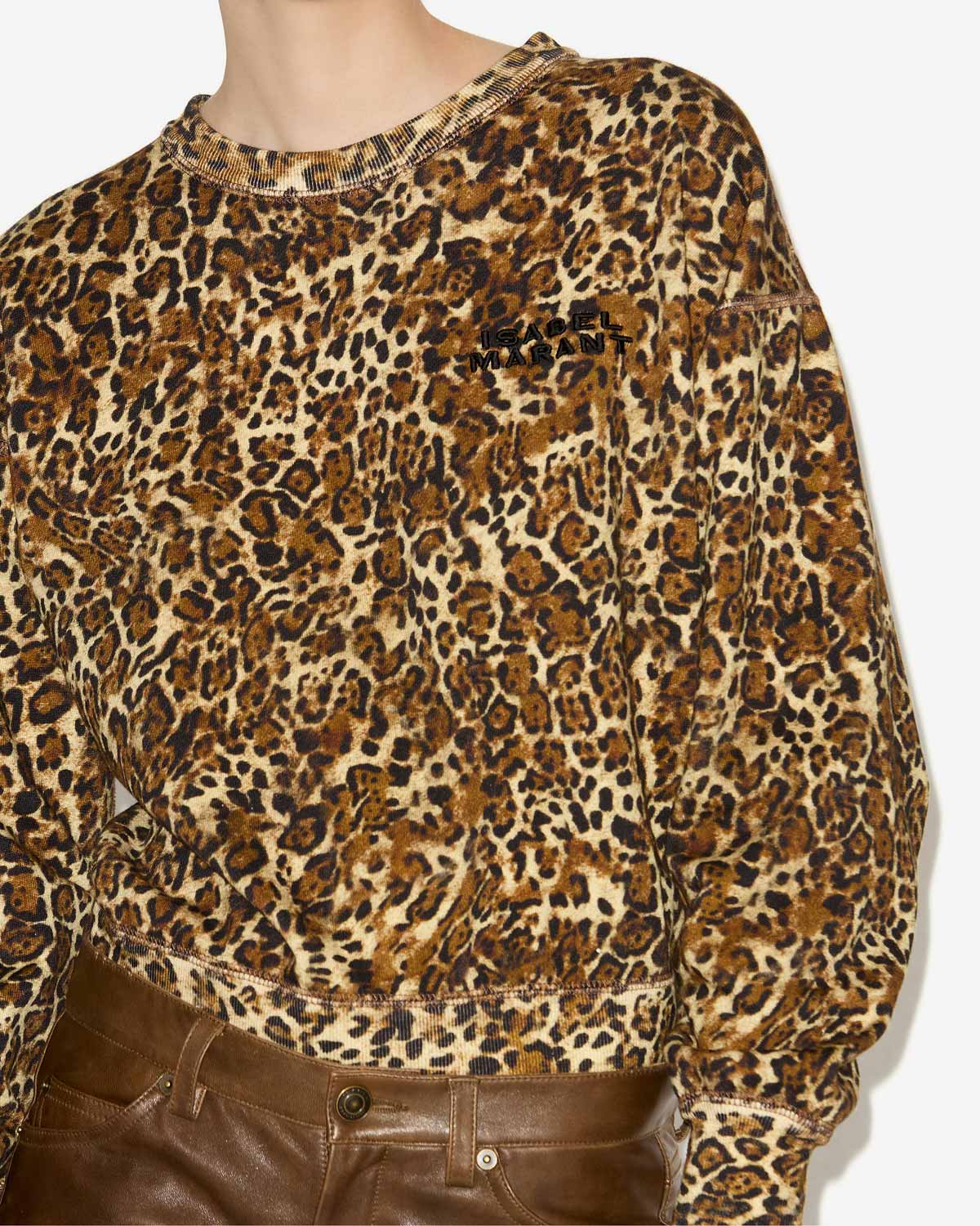 Shad sweatshirt Woman Leopard 2