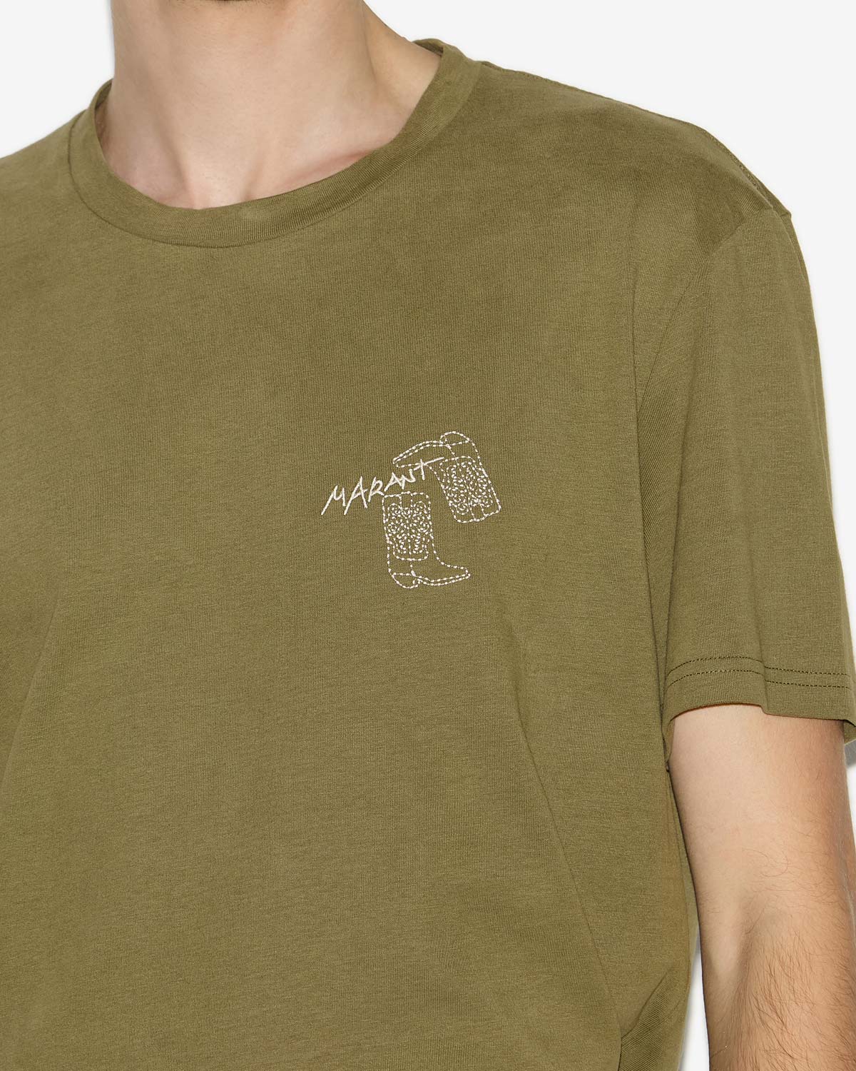 Honore t-shirt Man Khaki 2