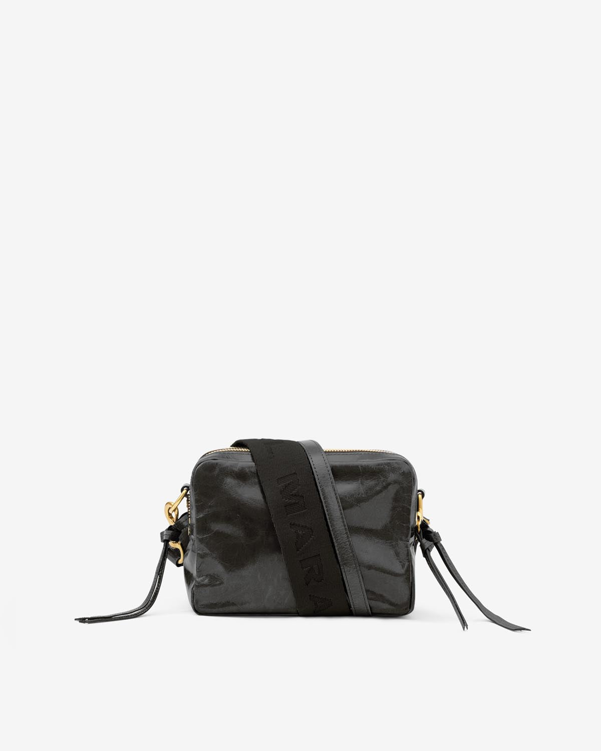 Wardy camera soft leather bag - Black - Woman - 3