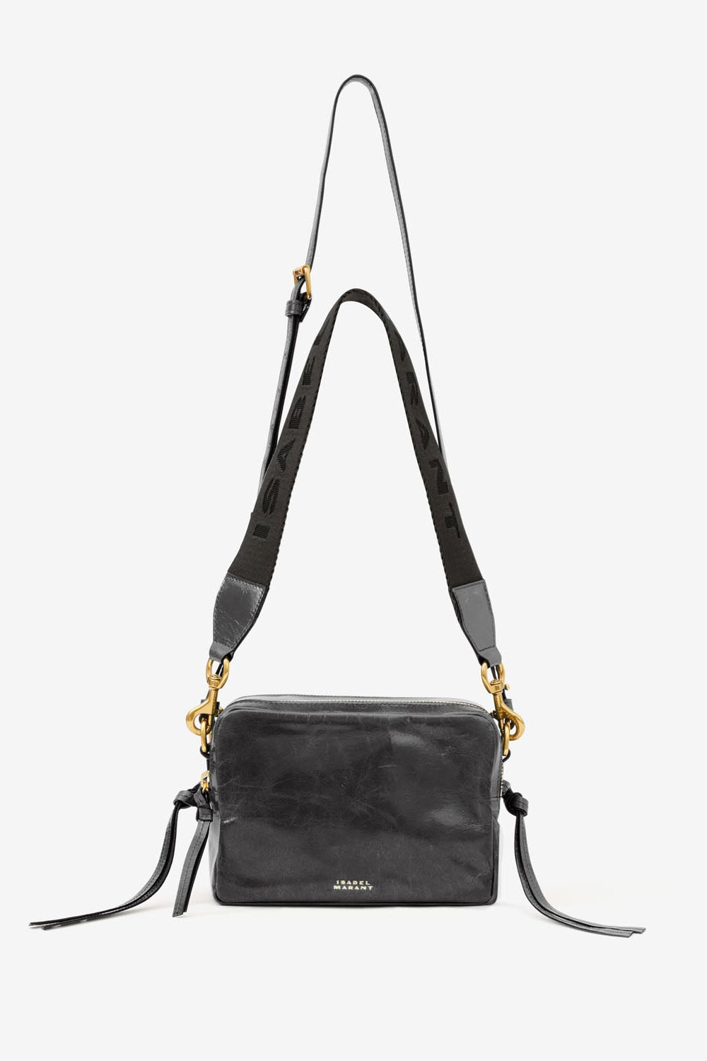 Bolso de piel wardy camera - Negro - Woman - 10
