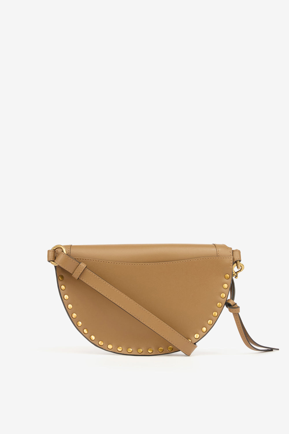 Skano belt bag in grained calfskin leather - Khaki - Woman - 2