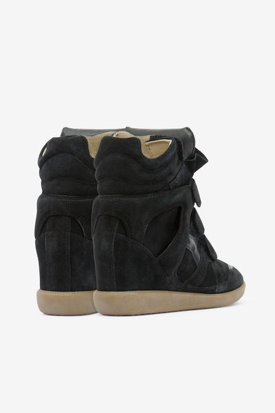 Bekett レザー製 プラットフォームスニーカー - 黒 - Woman - 4