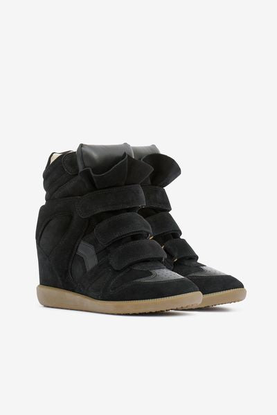 Bekett レザー製 プラットフォームスニーカー - 黒 - Woman - 8