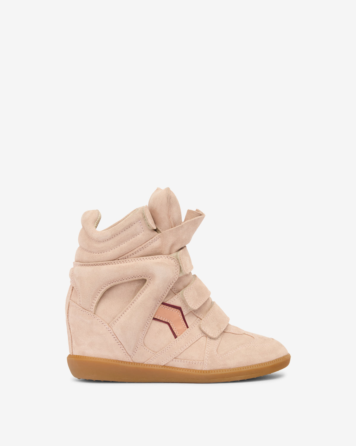 Sneakers bekett in pelle - Pale pink-peach - Woman - 1