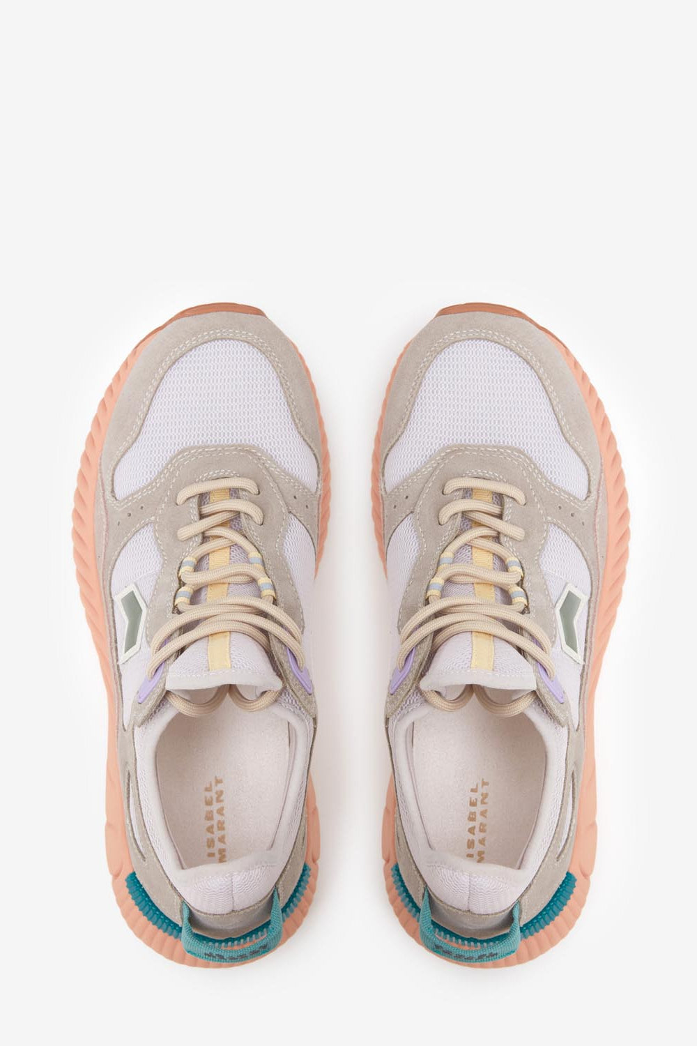 Ewie 가죽 소재의 스포츠 스니커즈 - 베이지색 - Woman - 4