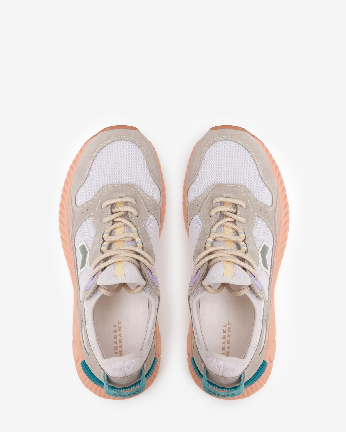 Baskets sport en cuir ewie - Beige - Woman - 4