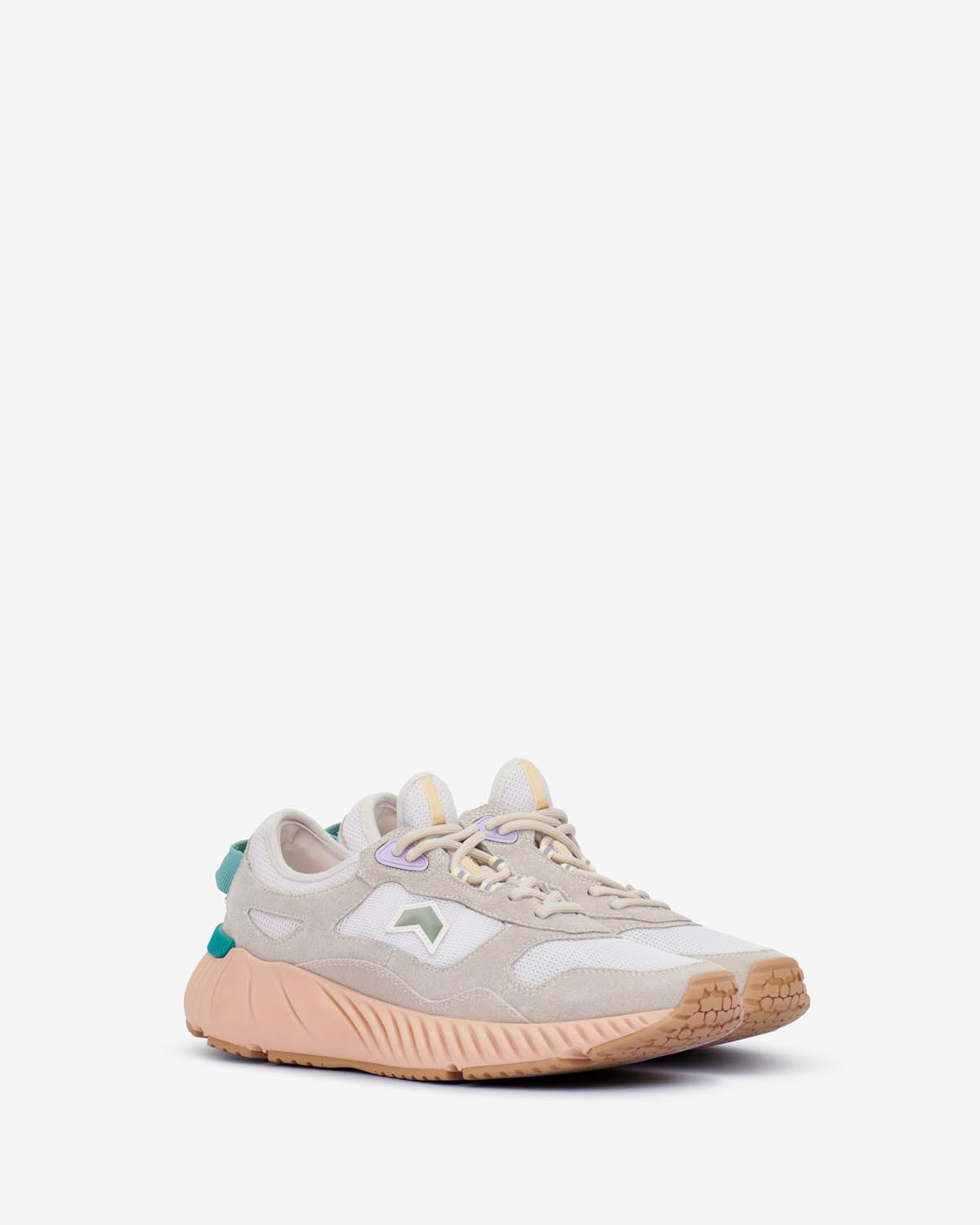 Baskets sport en cuir ewie - Beige - Woman - 3