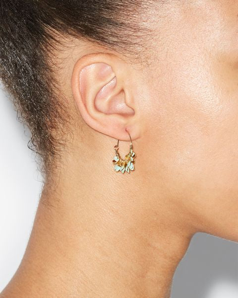 Casablanca earrings Woman Turquoise 5