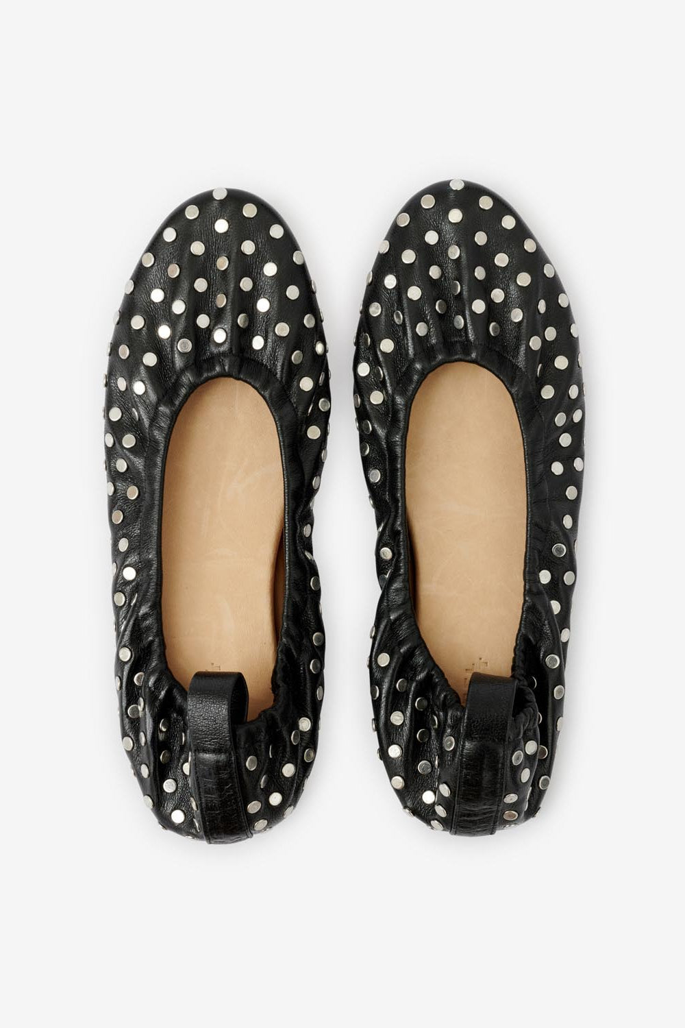Belna leather ballet flats - 黒 - Woman - 4