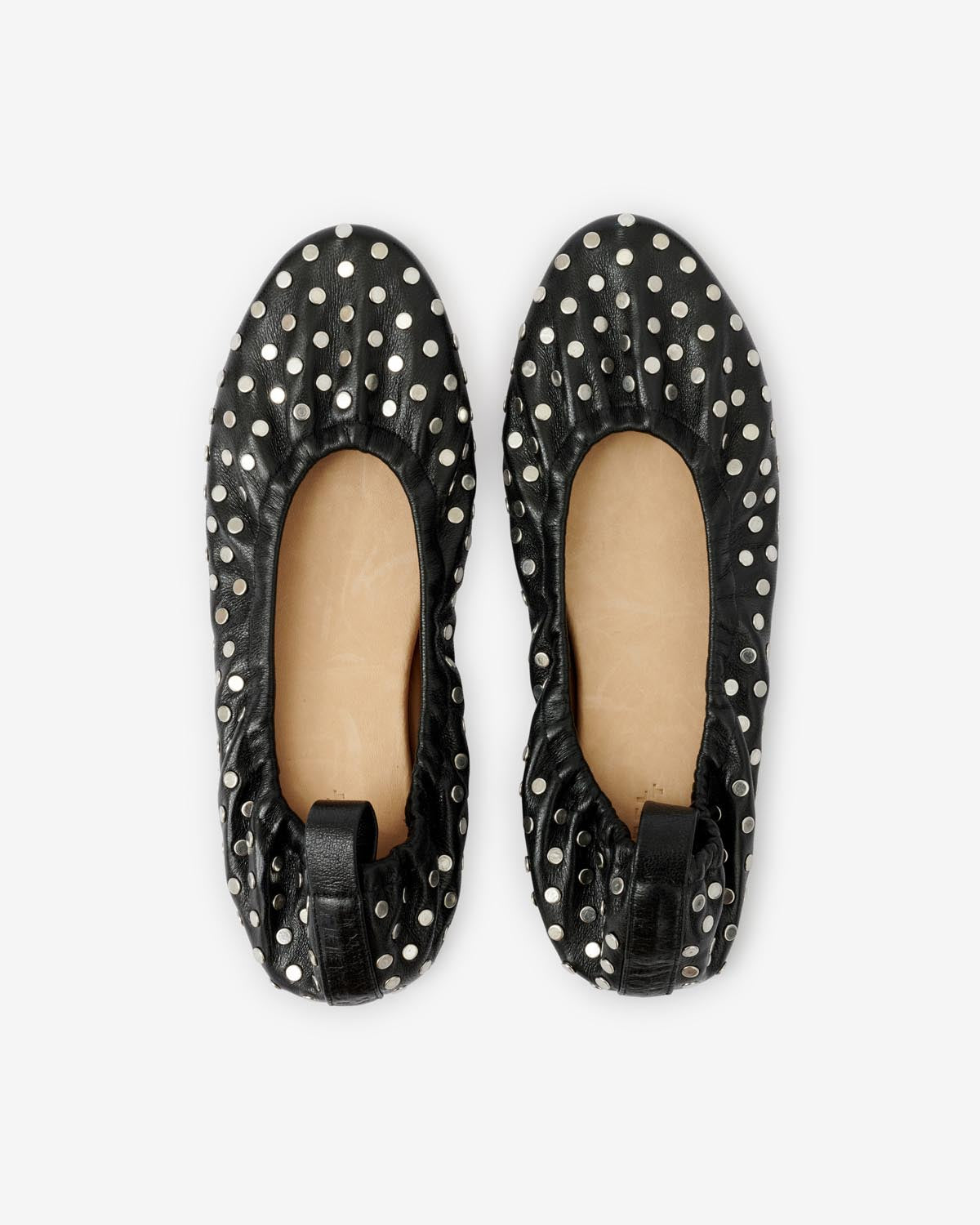 Belna leather ballet flats - 검은색 - Woman - 4