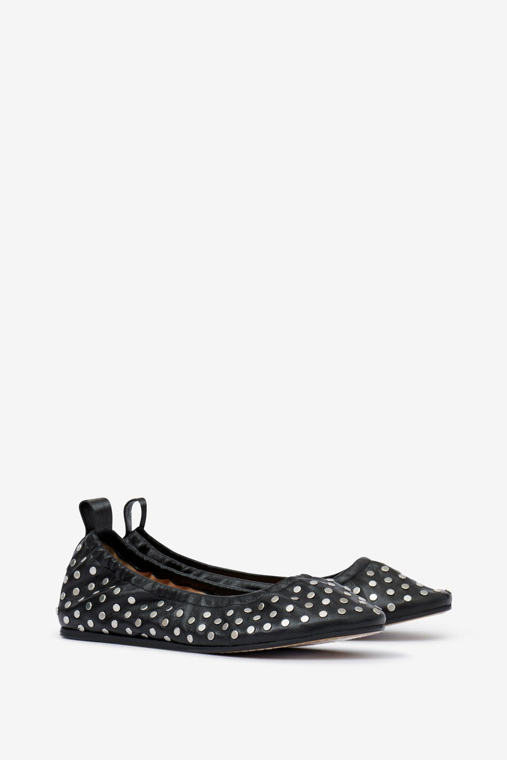 Belna leather ballet flats - 黒 - Woman - 5