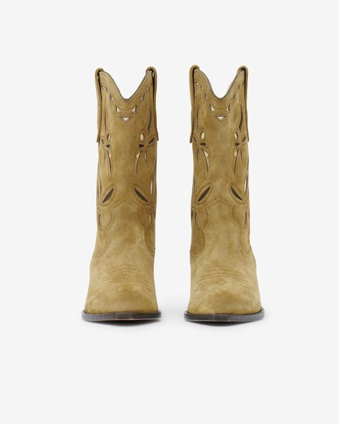 Duerto cowboy boots Woman Taupe-khaki 7