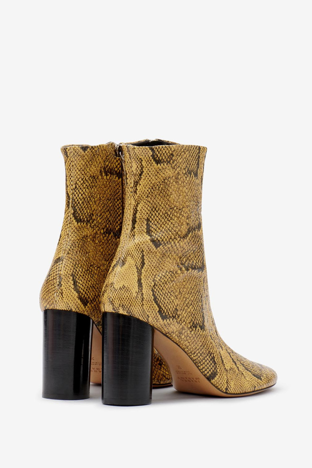 Stivaletti in morbida pelle con tacco alto - Naturale - Woman - 2