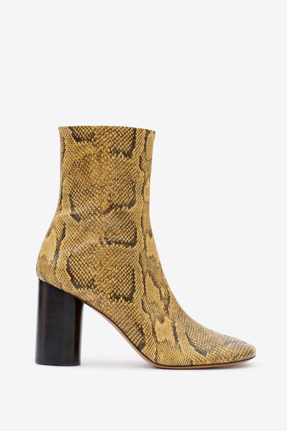 Stivaletti in morbida pelle con tacco alto - Naturale - Woman - 1