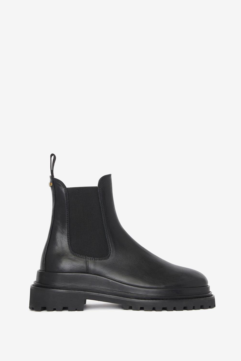 Bottines rangers en cuir ceilee - Noir - Woman - 1