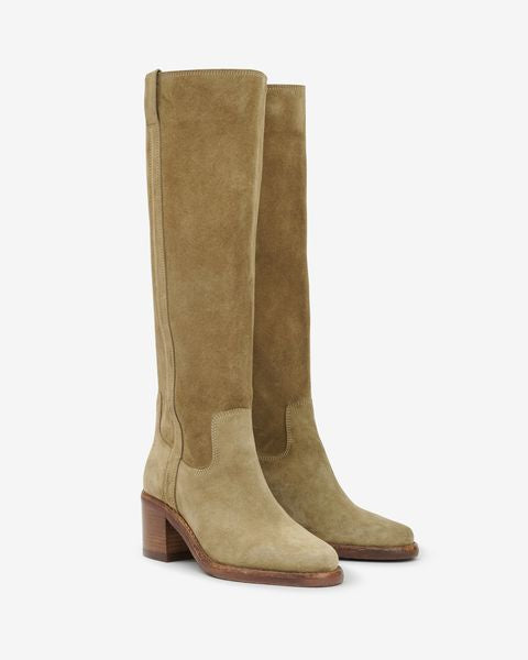 Botas seenia Woman Taupe 8