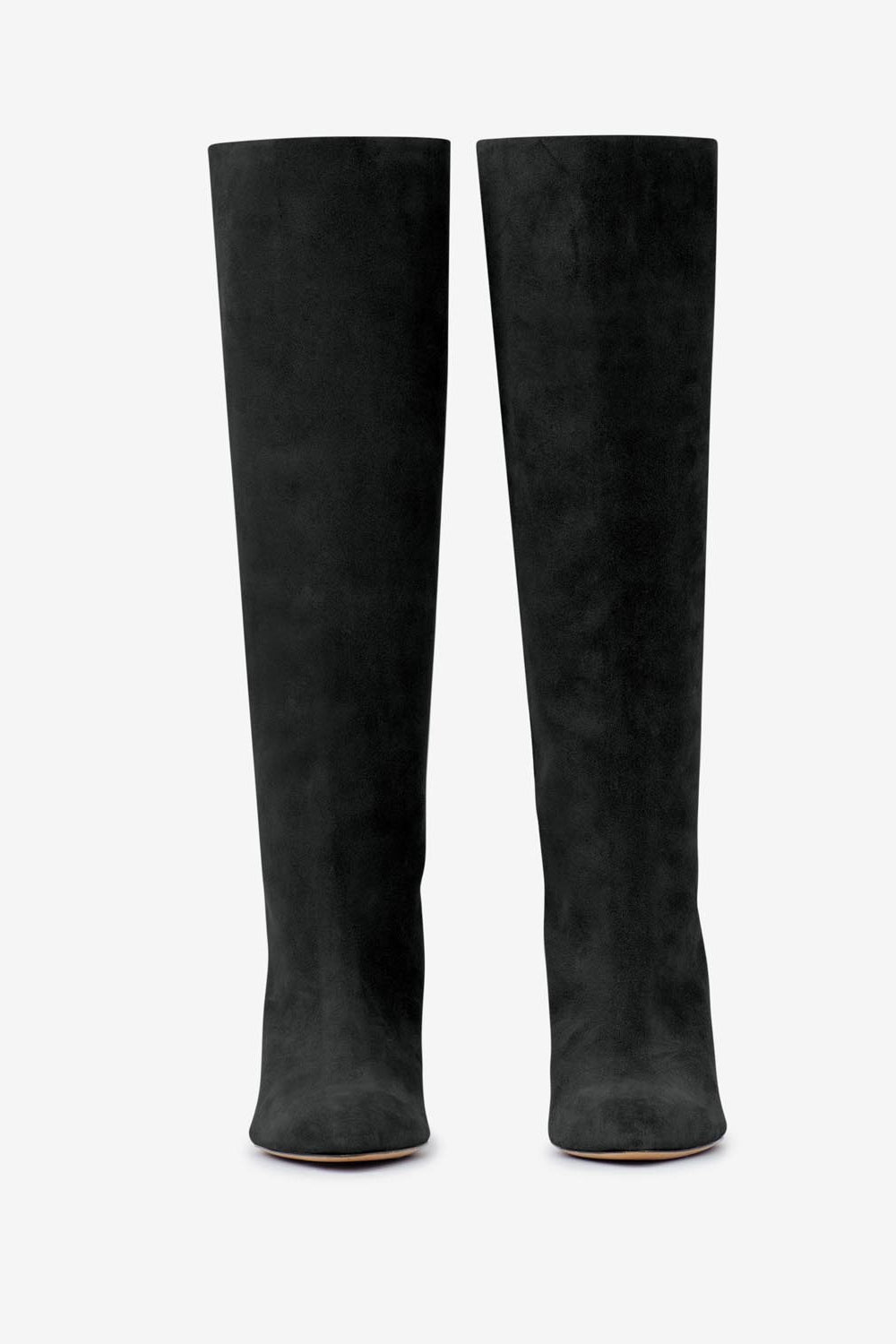 Laspi suede leather boots - 검은색 - Woman - 3