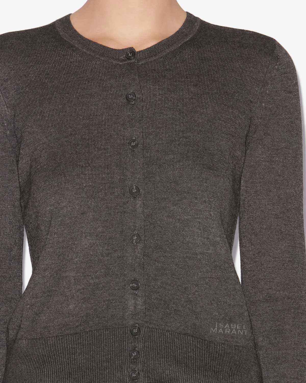 Kleo cardigan Woman Anthracite 2