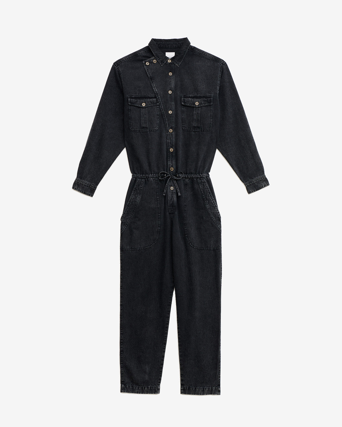 Chelby chambray jumpsuit - Vintage black - Man - 5