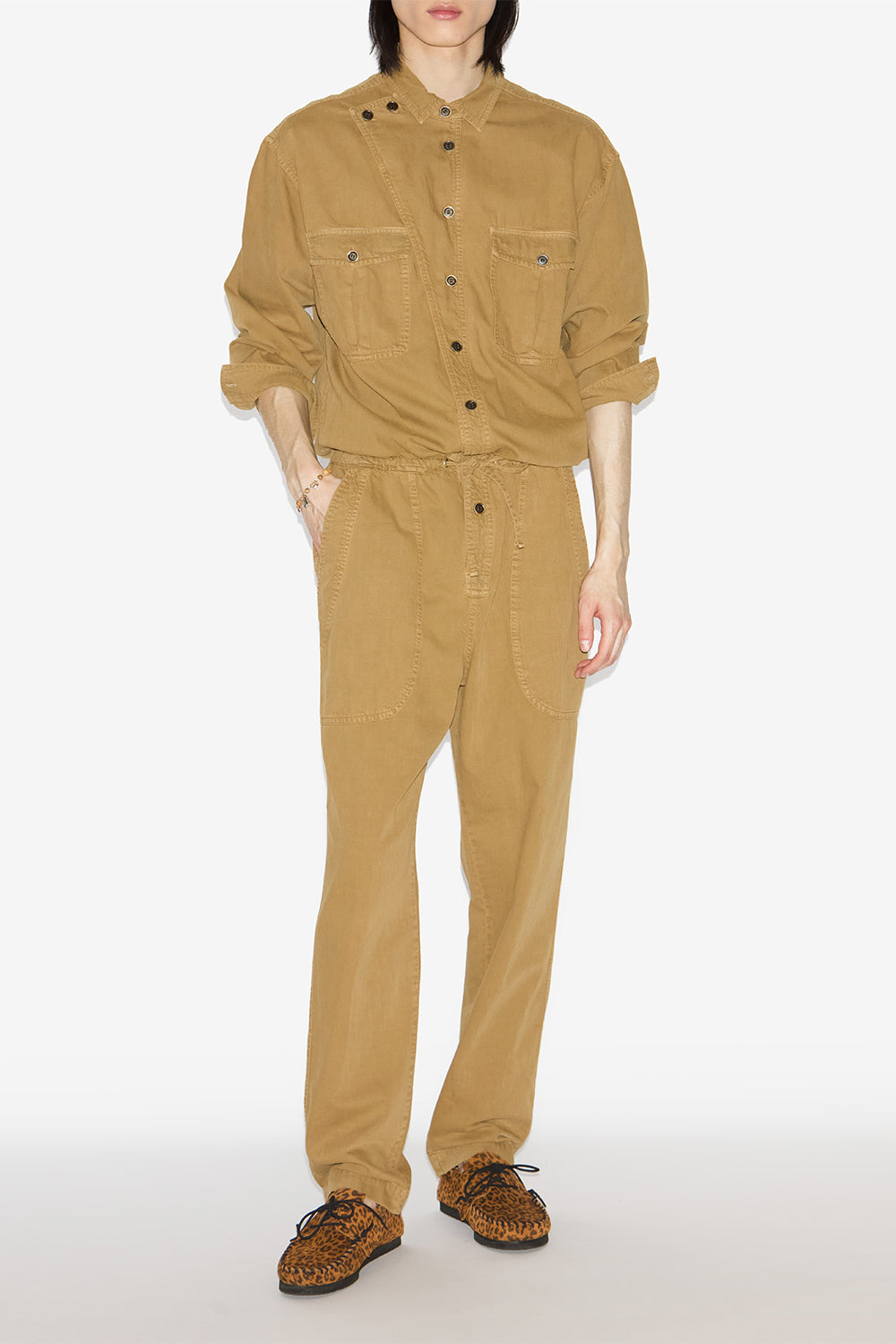 Combinaison chelby en chambray - Bronze - Man - 2
