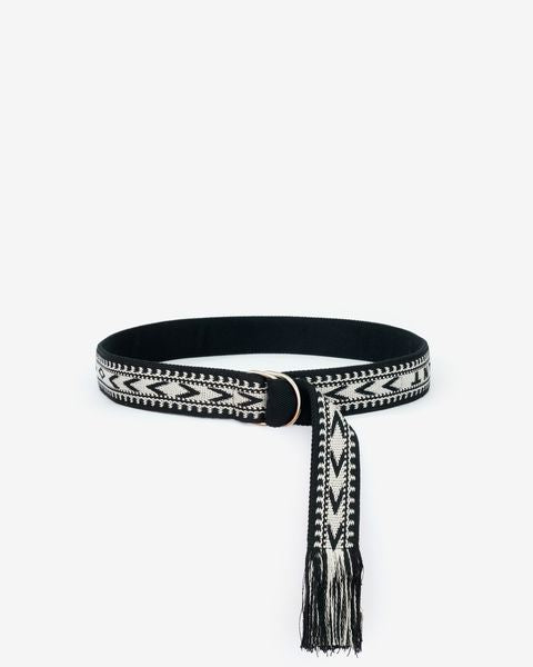 Ceinture nyessah Man Noir et écru 7