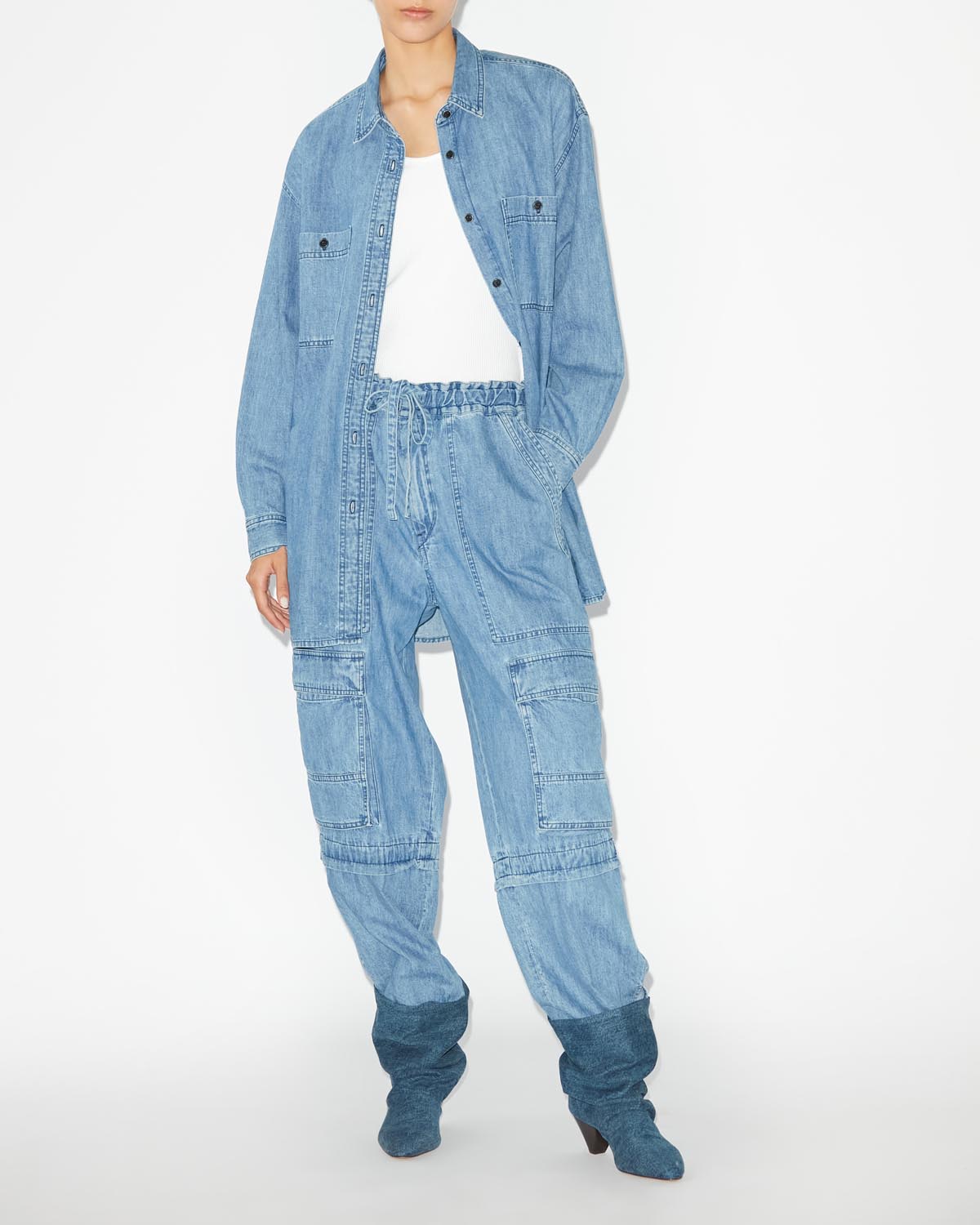 Verane シャツ - 青 - Woman - 1