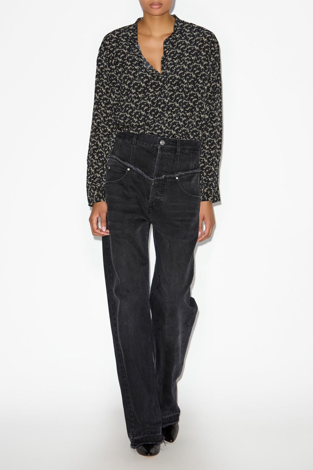 Catchell long-sleeve shirt - Black - Woman - 2