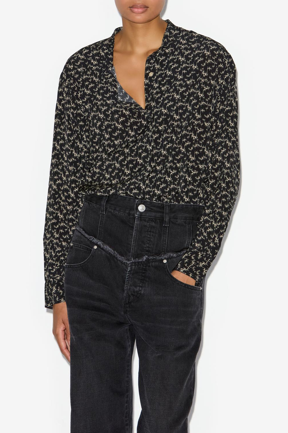 Catchell long-sleeve shirt - Black - Woman - 4
