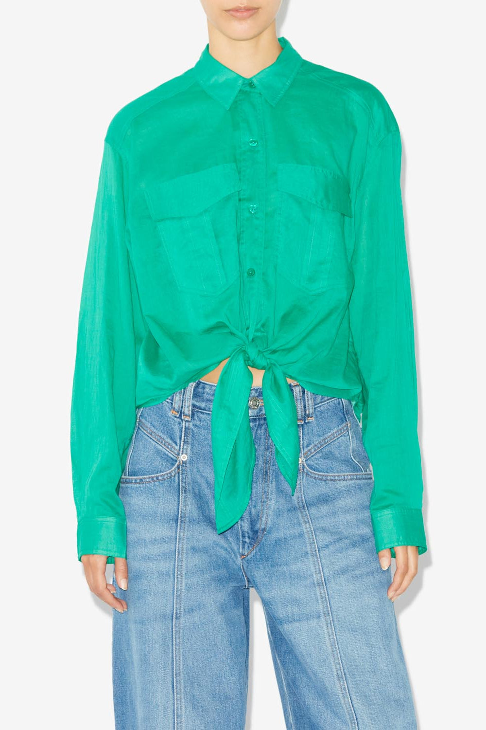 Nath shirt - Green - Woman - 7