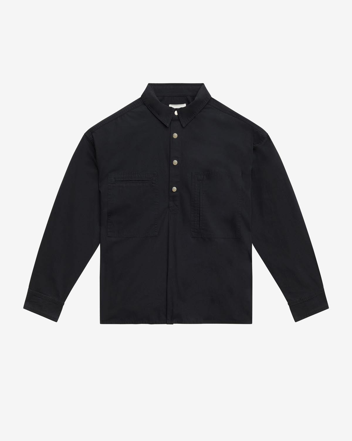 Terry shirt Man Black 1