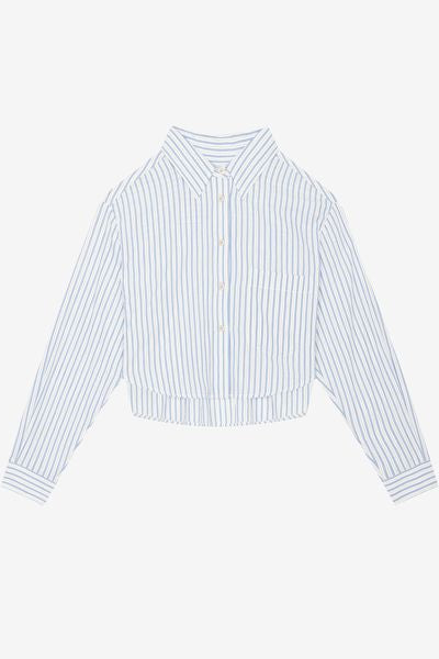 Eliora long-sleeve shirt - Blue - Woman - 2